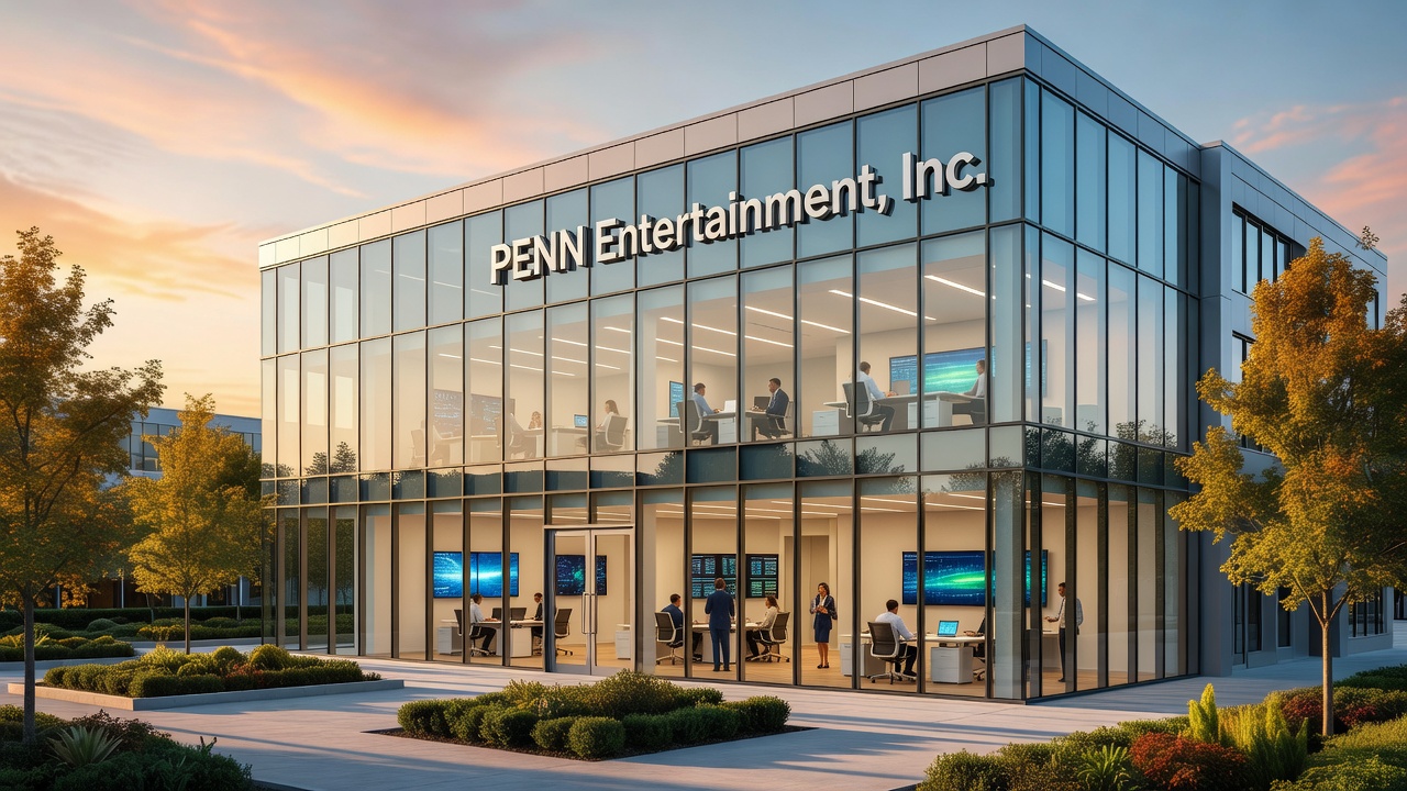 Rendering of the planned Hollywood Casino New Orleans exterior and entrance area